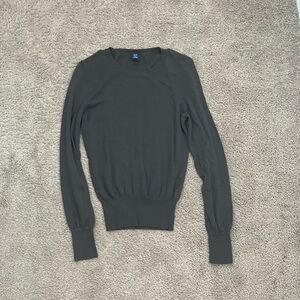 Brownish Grey Long Sleeve Sweater